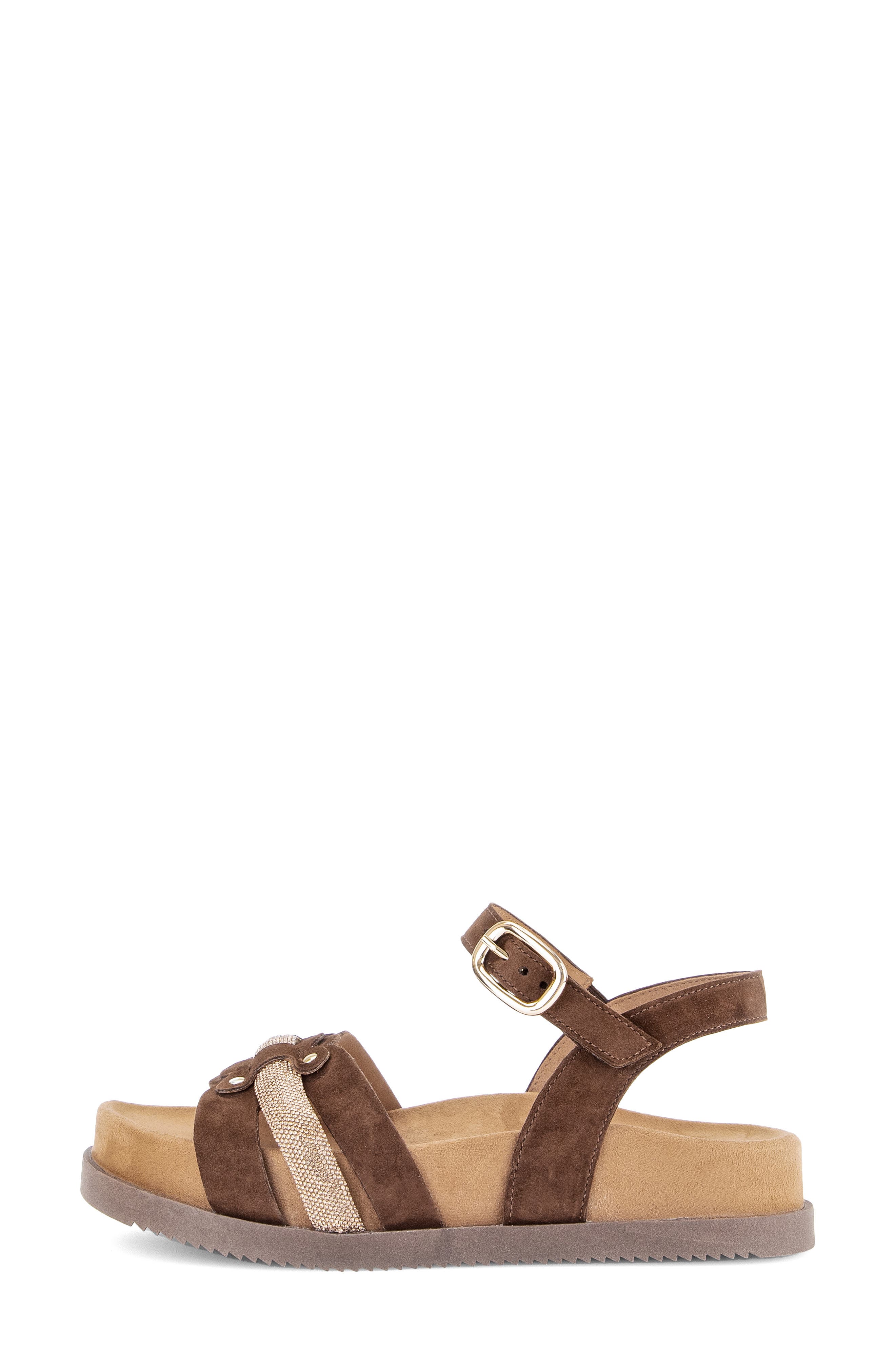 Ankle Strap Sandal, Alternate, color, CACAO