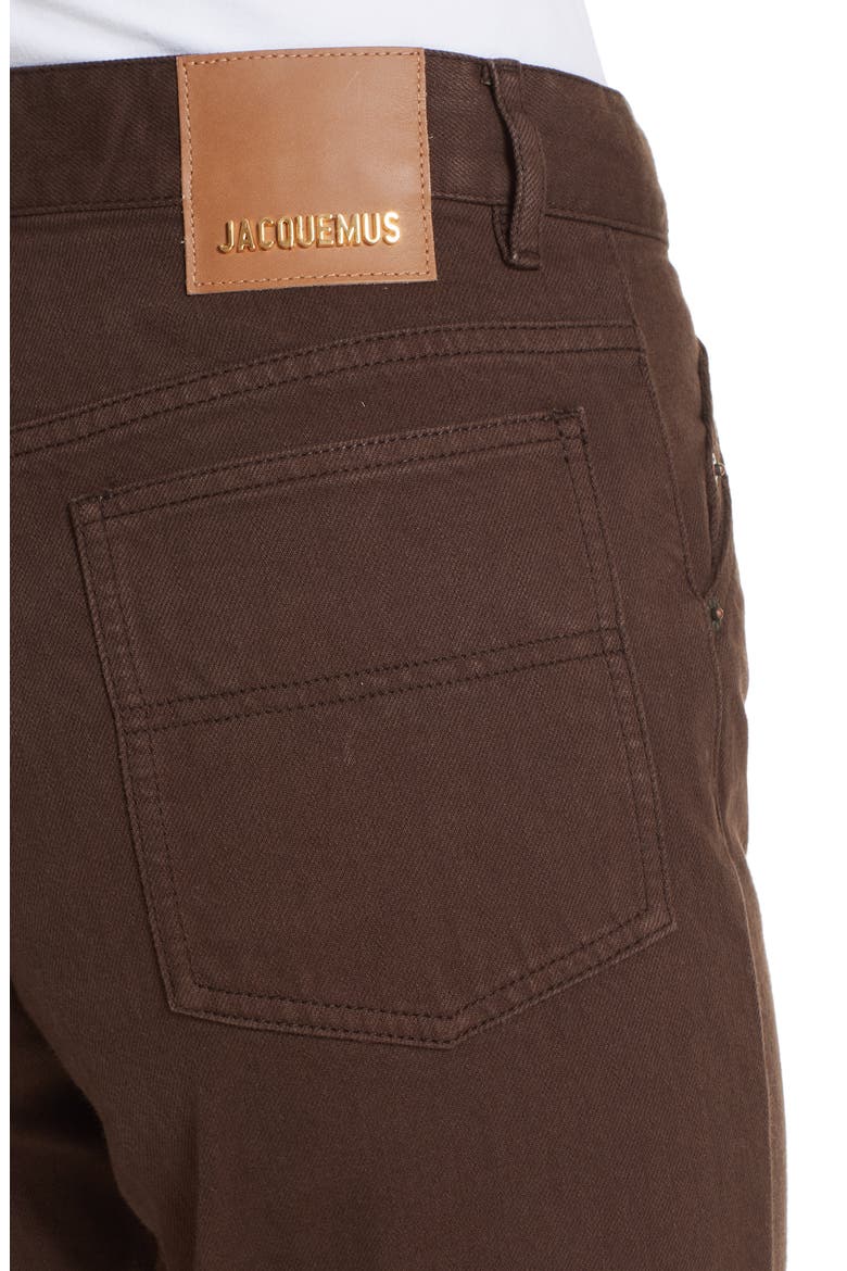 Le Jean Crop Jeans, Alternate, color, BROWN