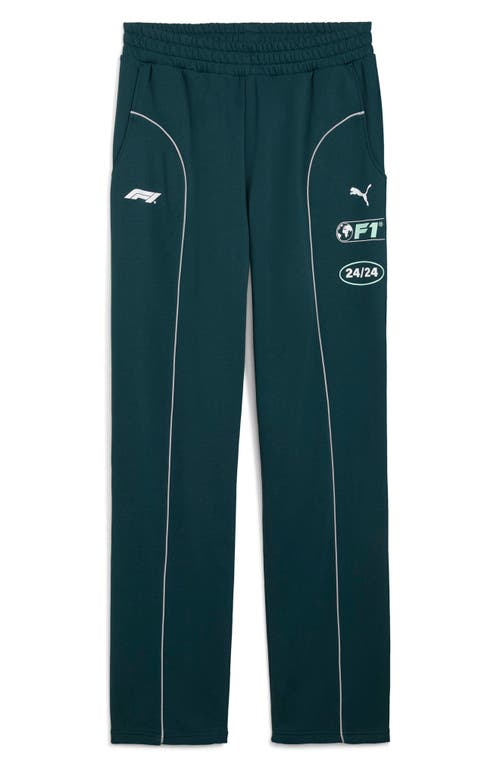 Puma Relaxed Fit Formula 1® Logo Sweatpants In Green