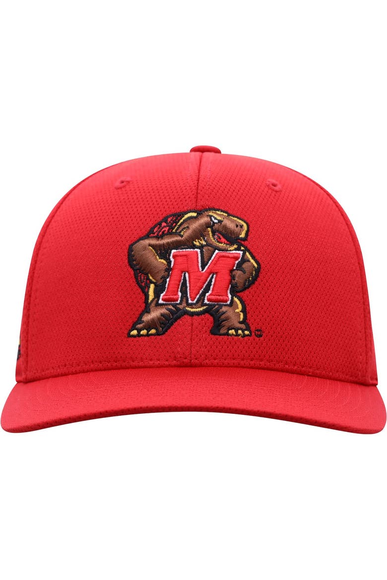Men's Top of the World Red Maryland Terrapins Reflex Logo Flex Hat, Alternate, color, Red