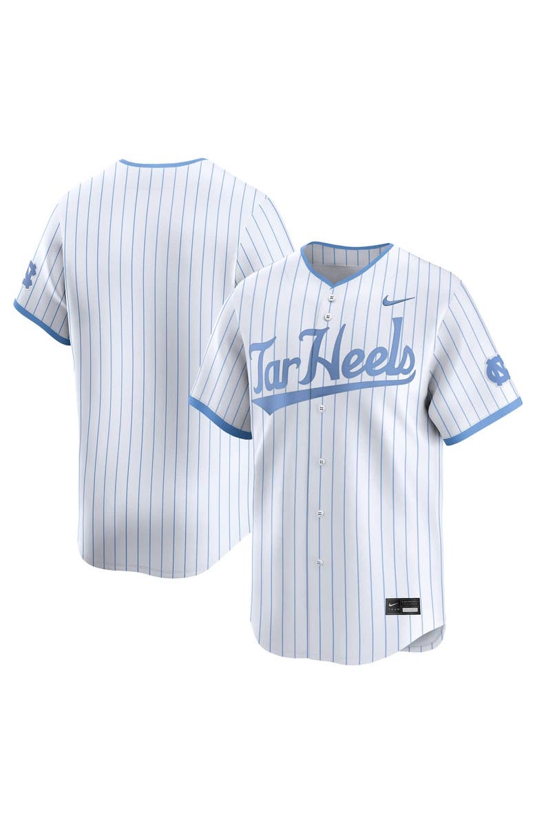Nike Men's Nike White North Carolina Tar Heels College Limited Baseball Jersey, Alternate, color, 