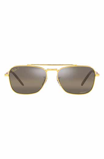 Ray-Ban New Caravan 58mm Polarized Square Sunglasses