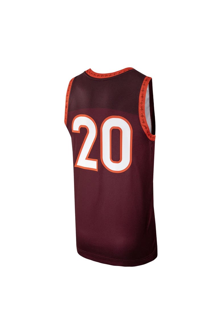 Men's Nike #20 Maroon Virginia Tech Hokies Replica Basketball Jersey, Alternate, color, Maroon