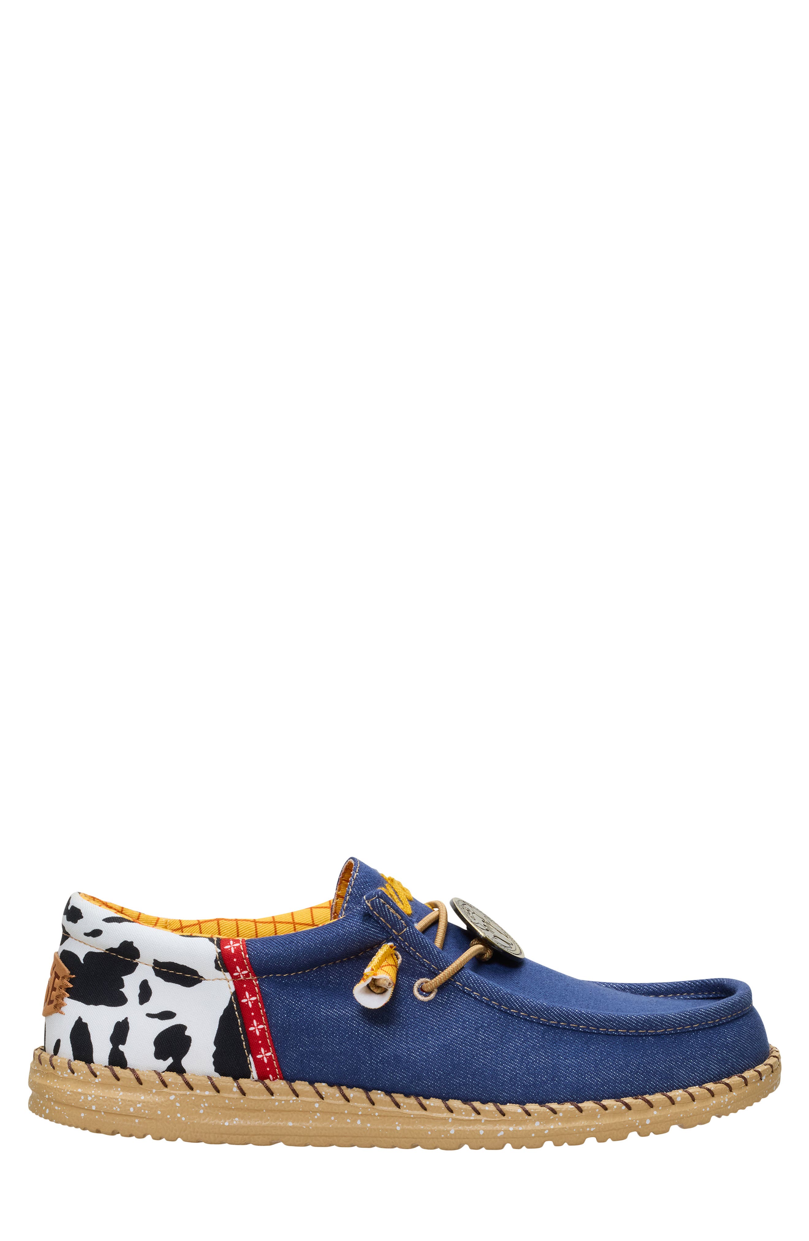 Hey Dude x Toy Story Wally Sheriff Woody Slip-On, Alternate, color, 