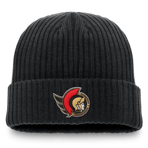 Men's Fanatics Black Ottawa Senators Component Cuffed Knit Hat
