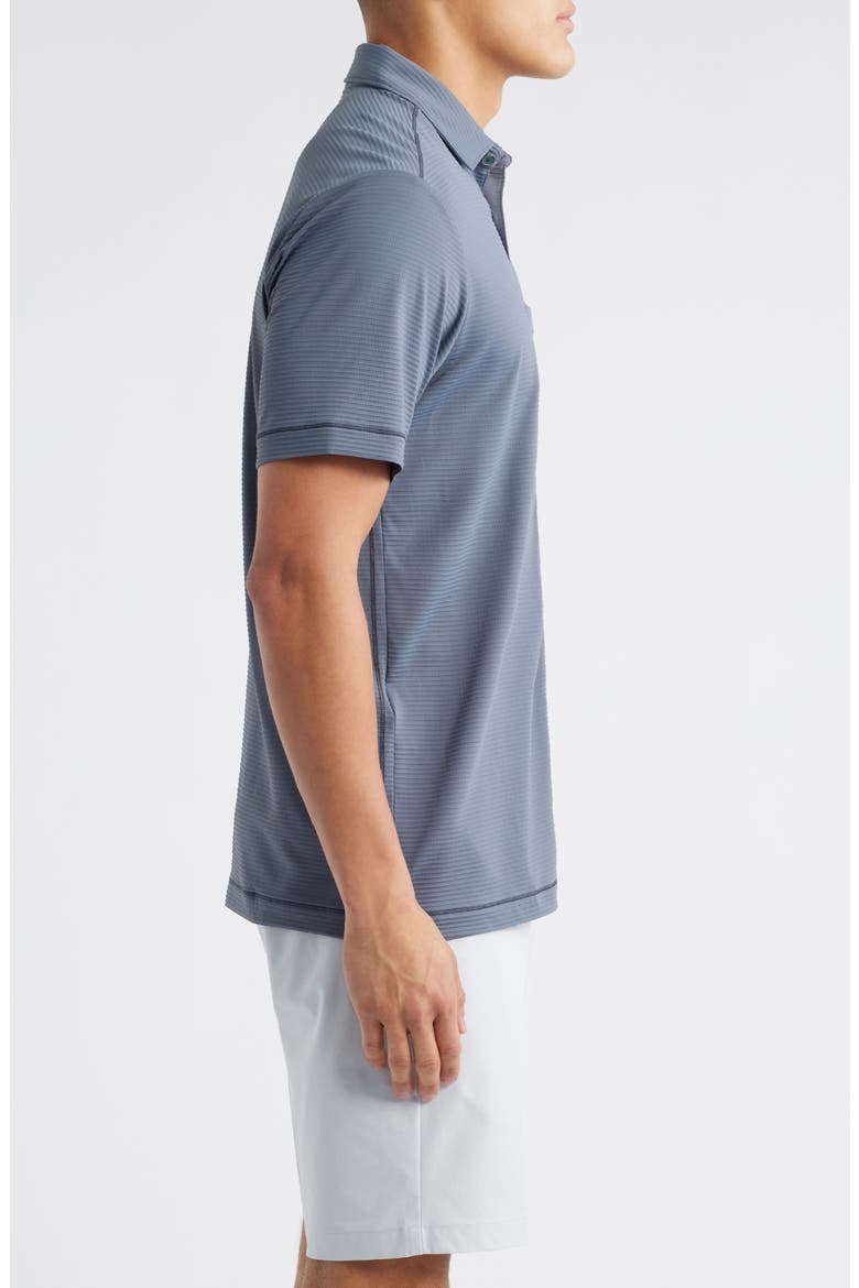 Costa Wave Short Sleeve Button-Up Shirt, Alternate, color, TURBULENCE