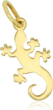 The Lovery Fine Jewelry Mini Gold Lizard Charm