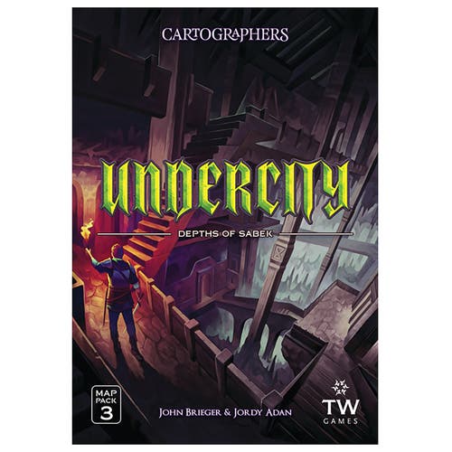 Thunderworks Games Cartographers, Map Pack 3, Undercity in Multicolored  product