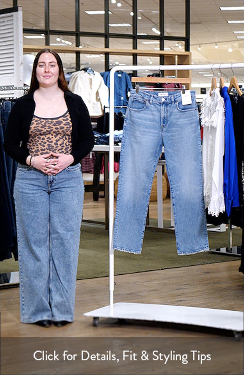 Longline Straight Leg Jeans, sales video thumbnail