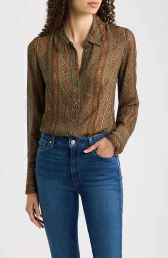 Desano Paisley Button-Up Shirt