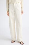 Vince Brushed Cotton Wide Leg Pants