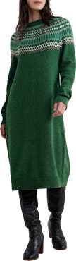 Seasalt Cornwall Bird Ring Long Sleeve Sweater Dress