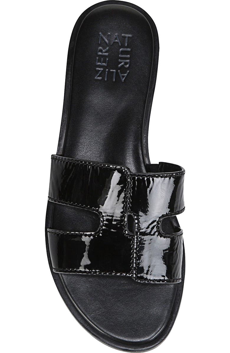 Naturalizer Fame Metallic Slide Sandal, Alternate, color,