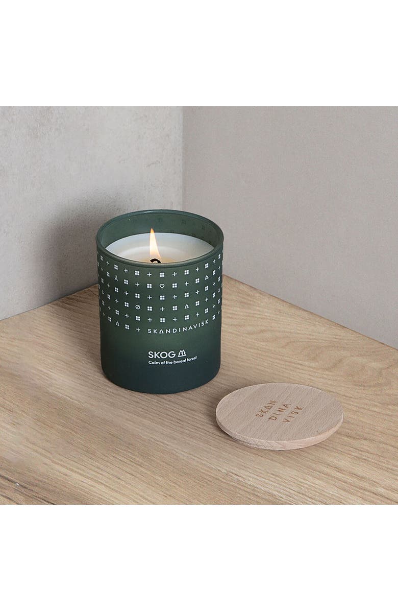 SKANDINAVISK SKOG Scented Candle 200g, Alternate, color, Green