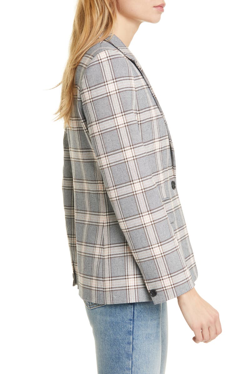 Joie Anilah Plaid Jacket, Alternate, color,