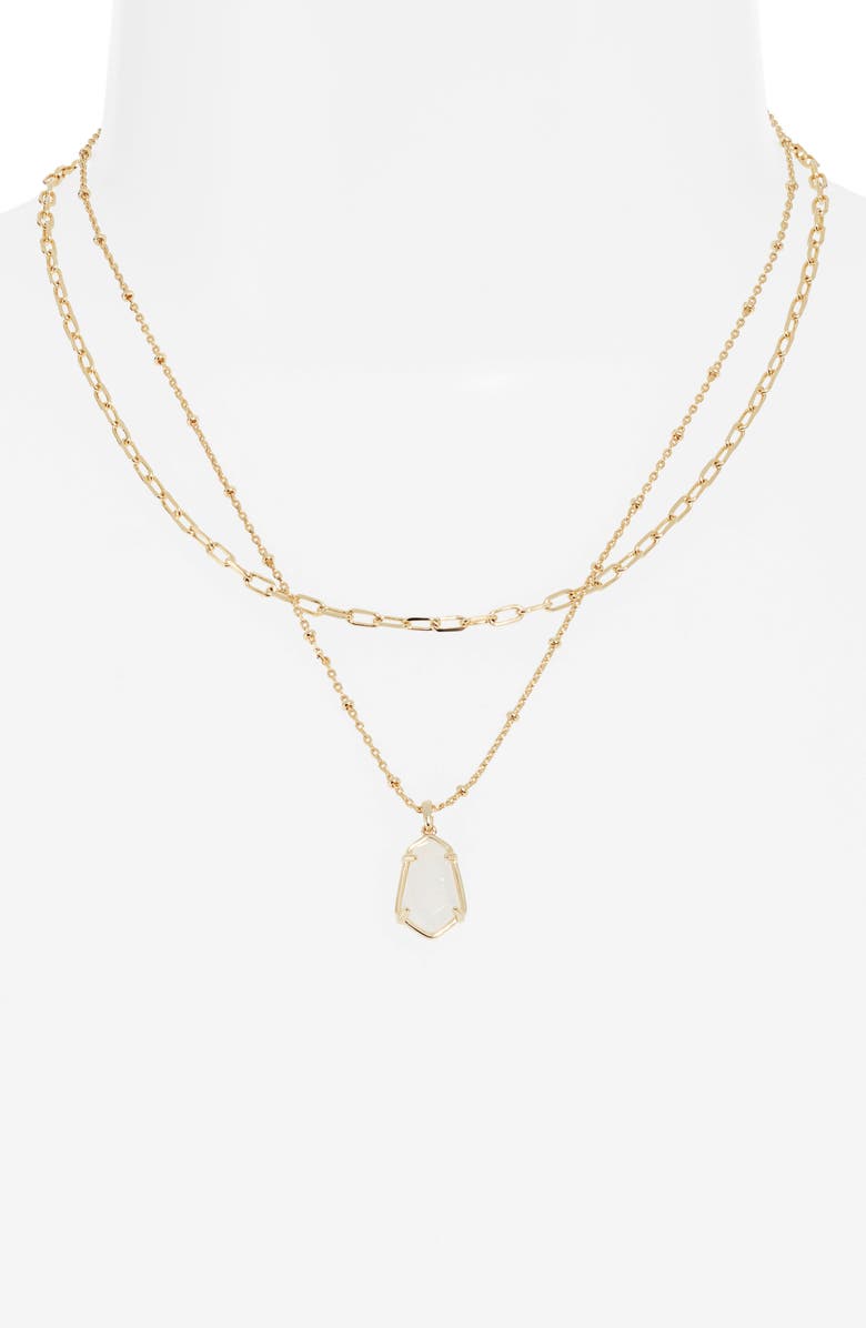 Kendra Scott Alexandria Layered Necklace, Alternate, color, 