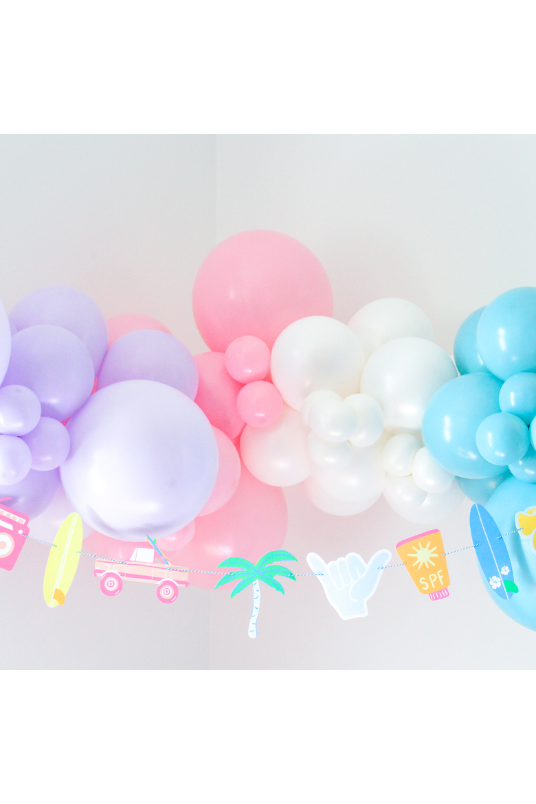 Surf's Up Party Garland, Alternate, color, Assorted Pre-Pack