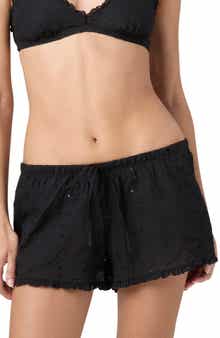 Florence by Mills Eyelet Tie Waist Organic Cotton Shorts