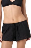 Florence by Mills Eyelet Tie Waist Organic Cotton Shorts