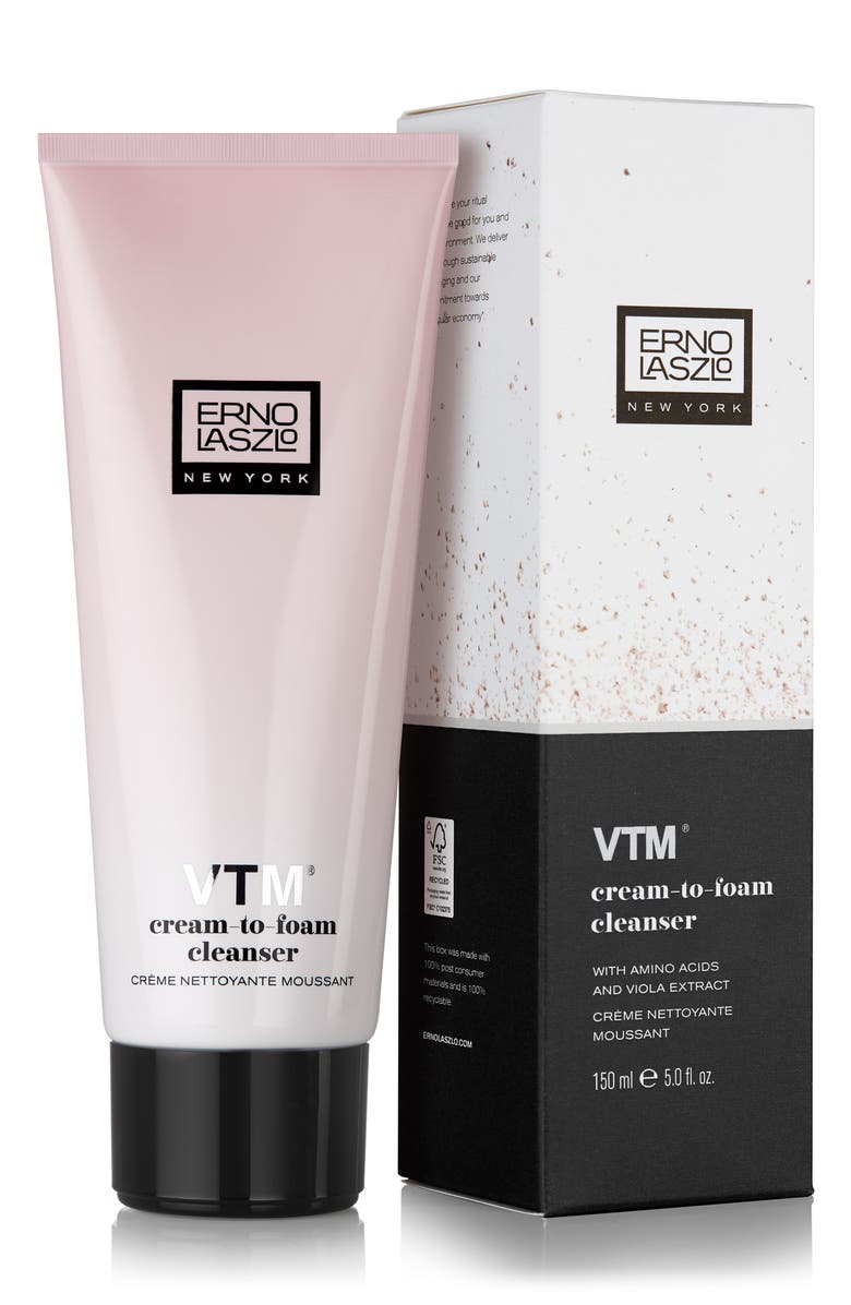 Erno Laszlo VTM Cream-to-Foam Cleanser, Main, color, 