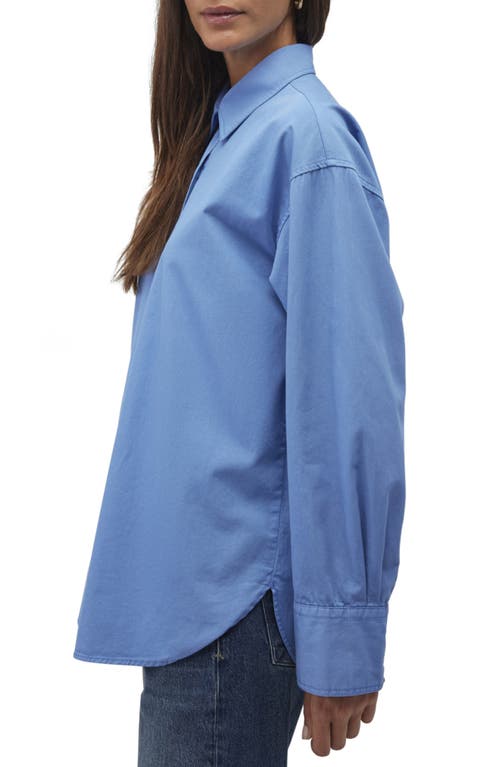Shop Mavi Jeans Relaxed Button-up Shirt In Ebb And Flow
