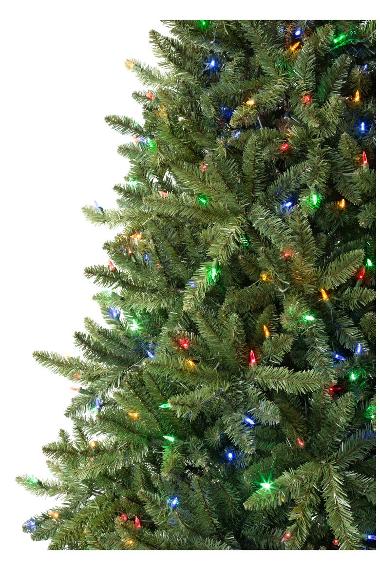 Artificial Pre-Lit Color Blast Balsam Spruce Tree | Nordstromrack