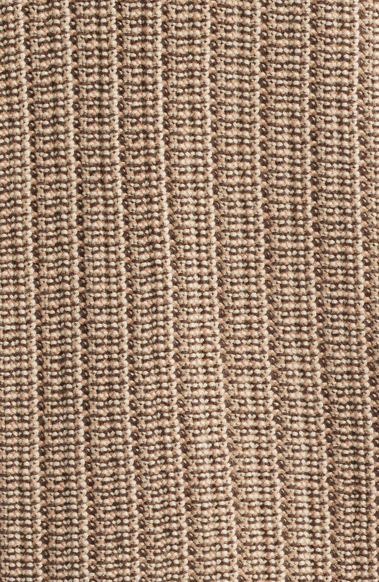 MAVRANS Marled Johnny Collar Polo, Alternate, color, Brown