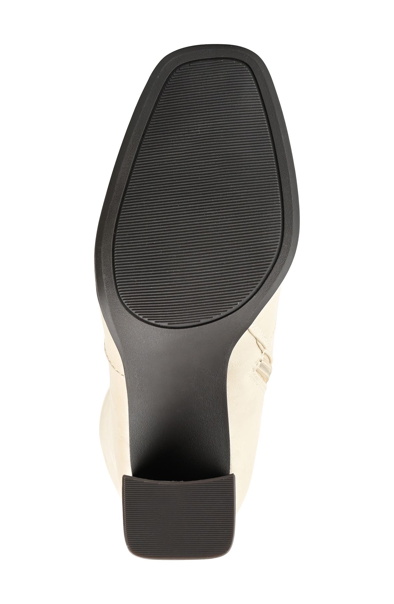 Journee Collection Karima Vegan Leather Tall Boot, Alternate, color, Off White