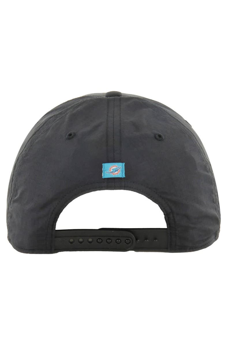 '47 Men's '47 Black Miami Dolphins Brrr Fairway Hitch Adjustable Hat, Alternate, color, 