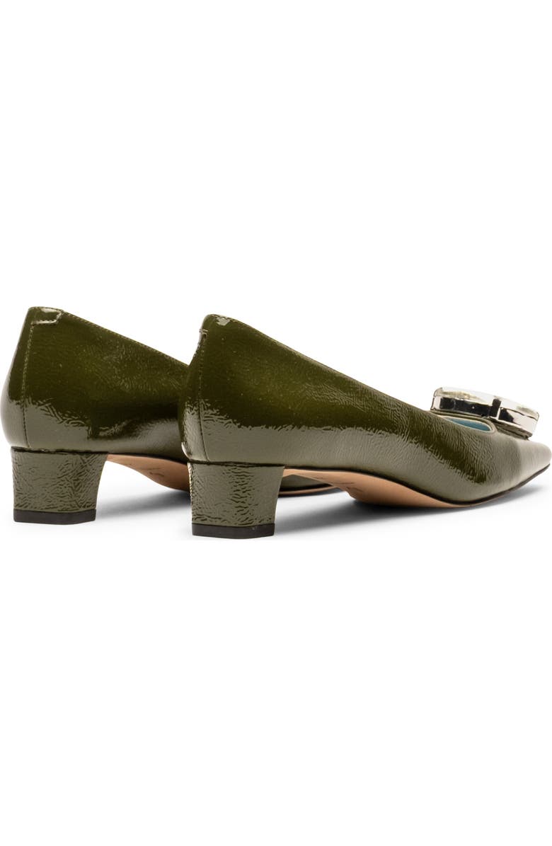 Frances Valentine Mary Square Toe Pump, Alternate, color, Olive