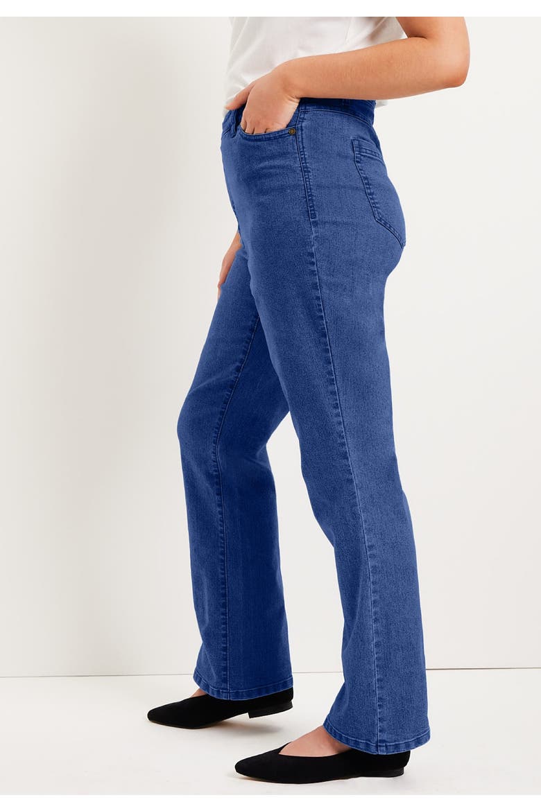 June Fit Bootcut Jeans, Alternate, color, BLACK