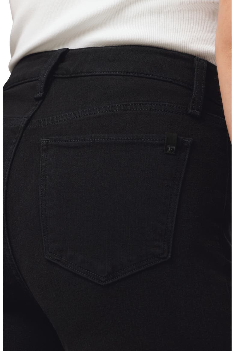 The Charlie High Waist Ankle Skinny Jeans, Alternate, color, BLACK