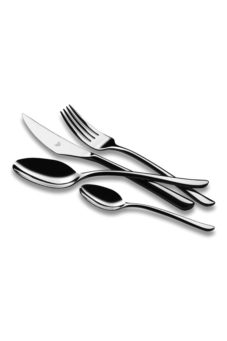 24-Piece Flatware Set, Alternate, color, STAINLESS STEEL