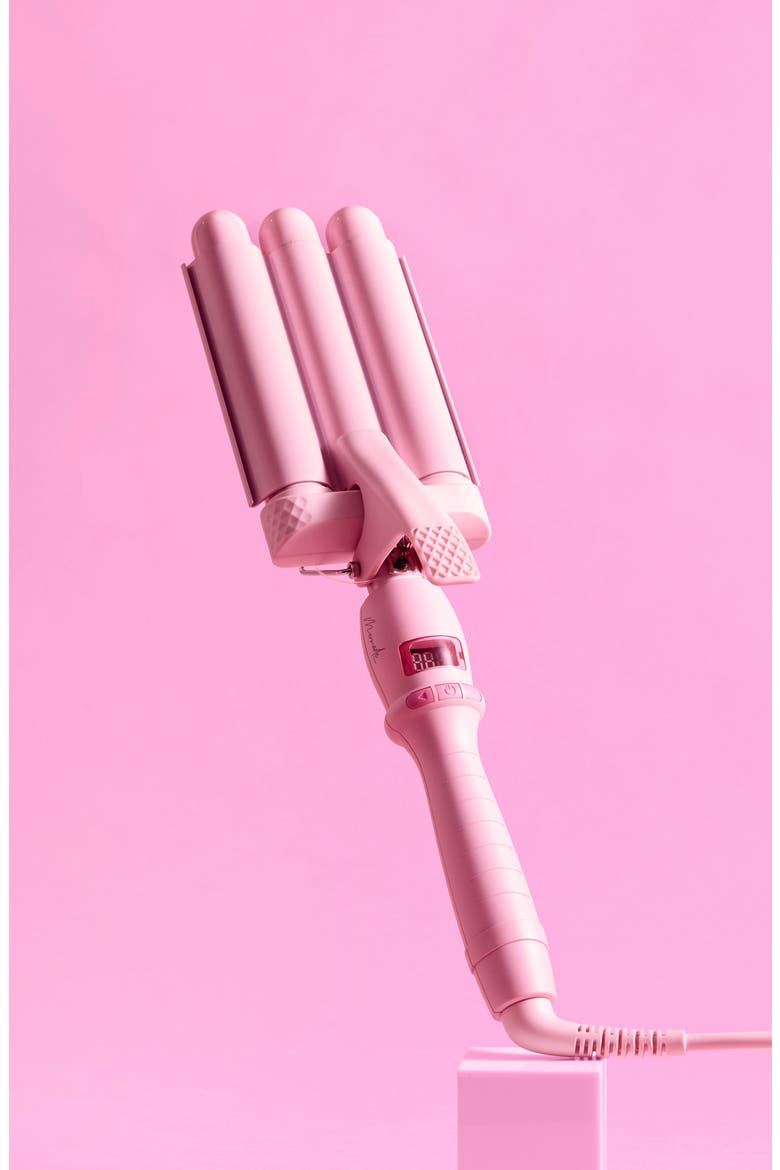 The Mermade Mini 1-Inch Pro Waver - Pink, Alternate, color, PINK