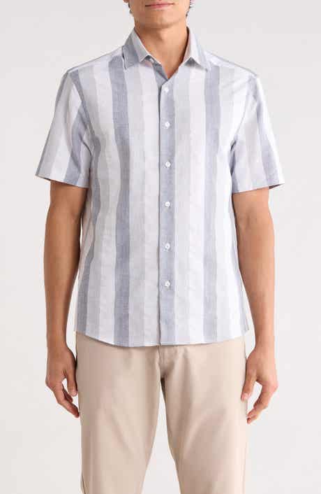 Robert Barakett Edburg Short Sleeve Woven Shirt