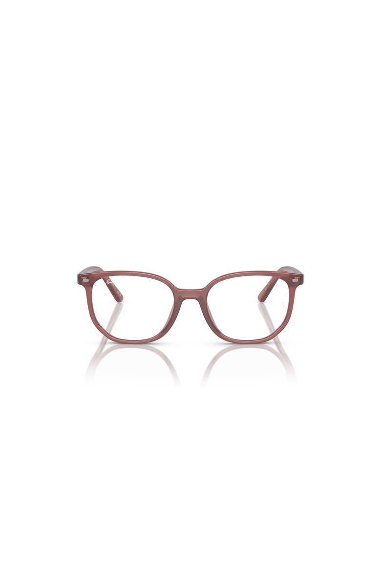 Ray-Ban 44mm Irregular optical glasses, Alternate, color, Pink