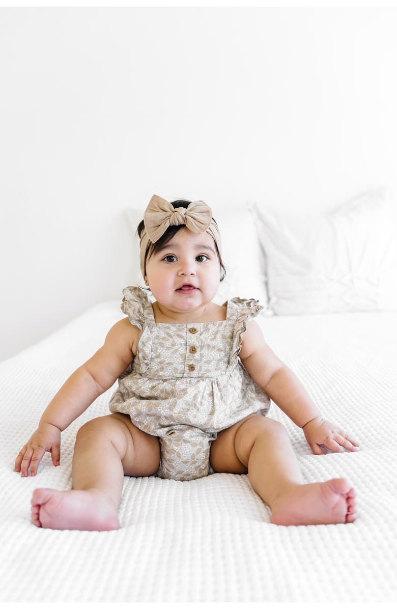 Baby Bling 3-Pack Bow Stretch Headband, Alternate, color, Oak/ Sage/ Oatmeal