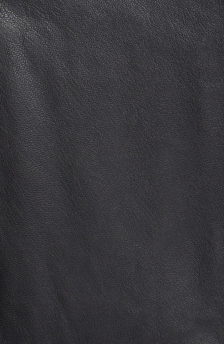 DIESEL<sup>®</sup> 'Lagnum' Leather Racing Jacket, Alternate, color, 