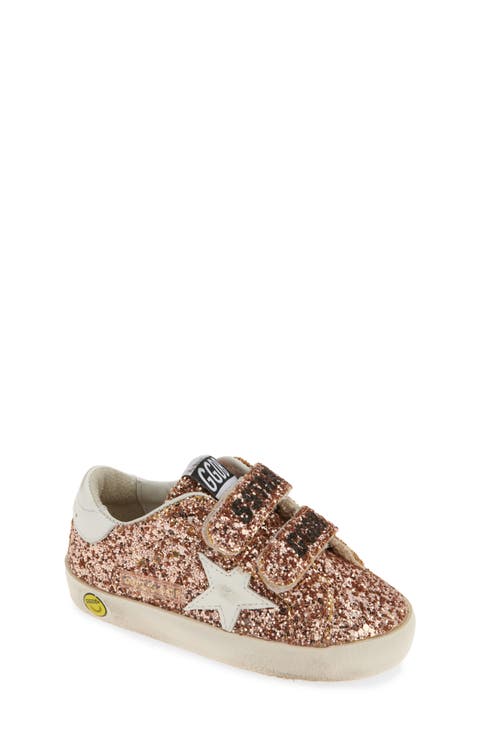 Kids' Old School Glitter Sneaker (Baby, Walker & Toddler)