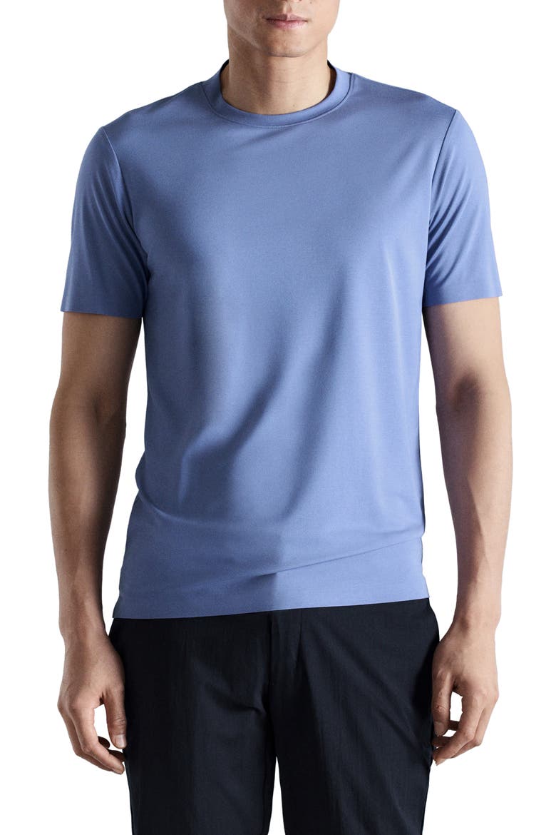 Slim Fit Comfort Stretch T-Shirt, Main, color, CHINA BLUE