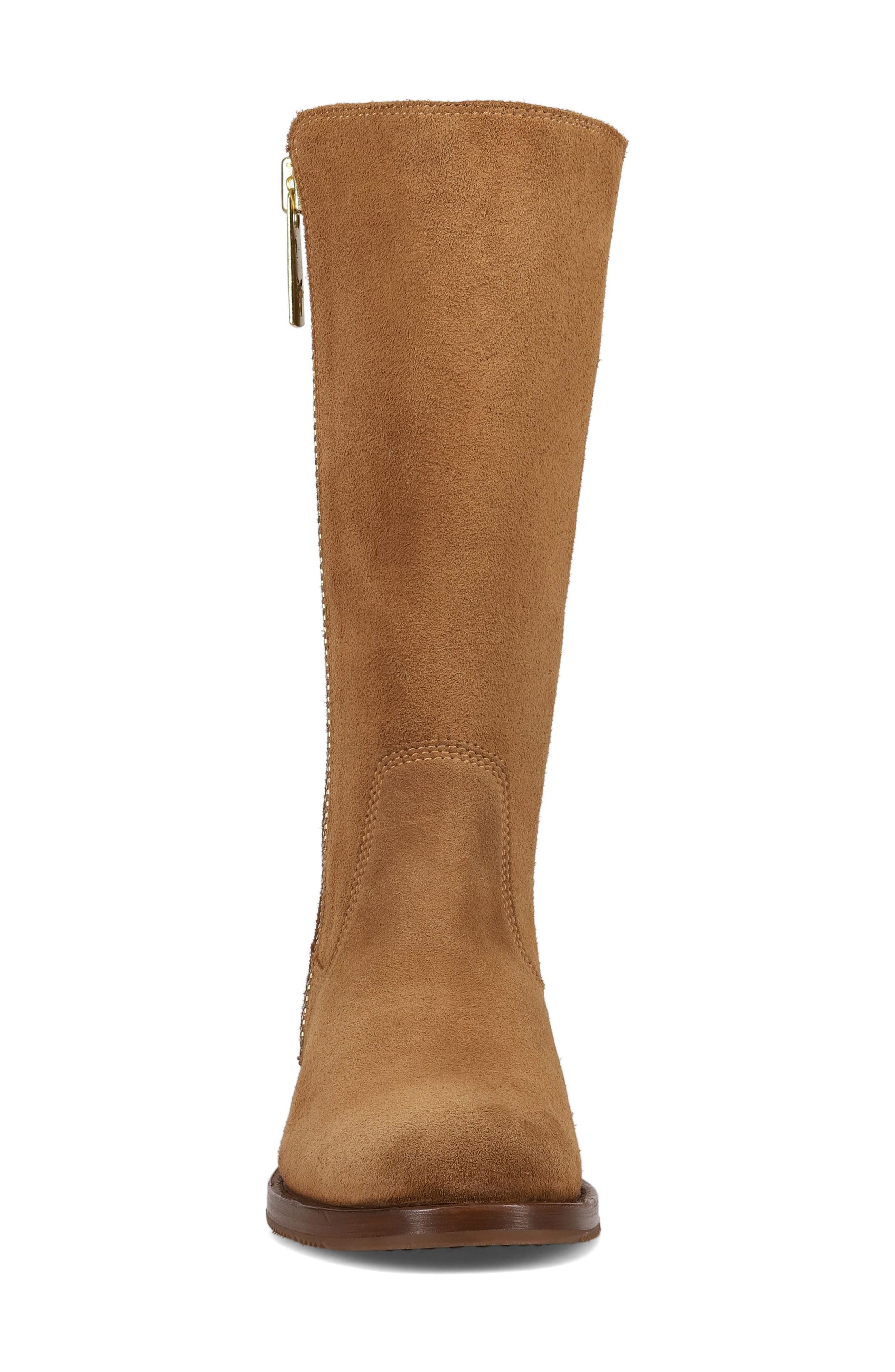 Madison Heavy Zip Boot, Alternate, color, ALMOND