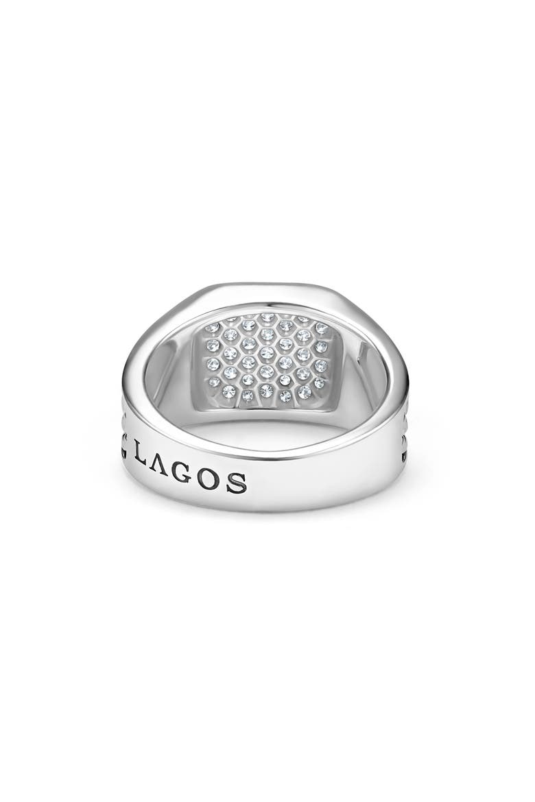 Men's Anthem Diamond Ring, Alternate, color, SILVER
