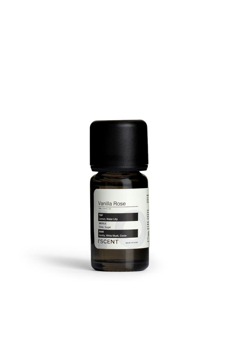 Vanilla Rose Home Fragrance Diffuser Oil Refill, Main, color, Black Bottle