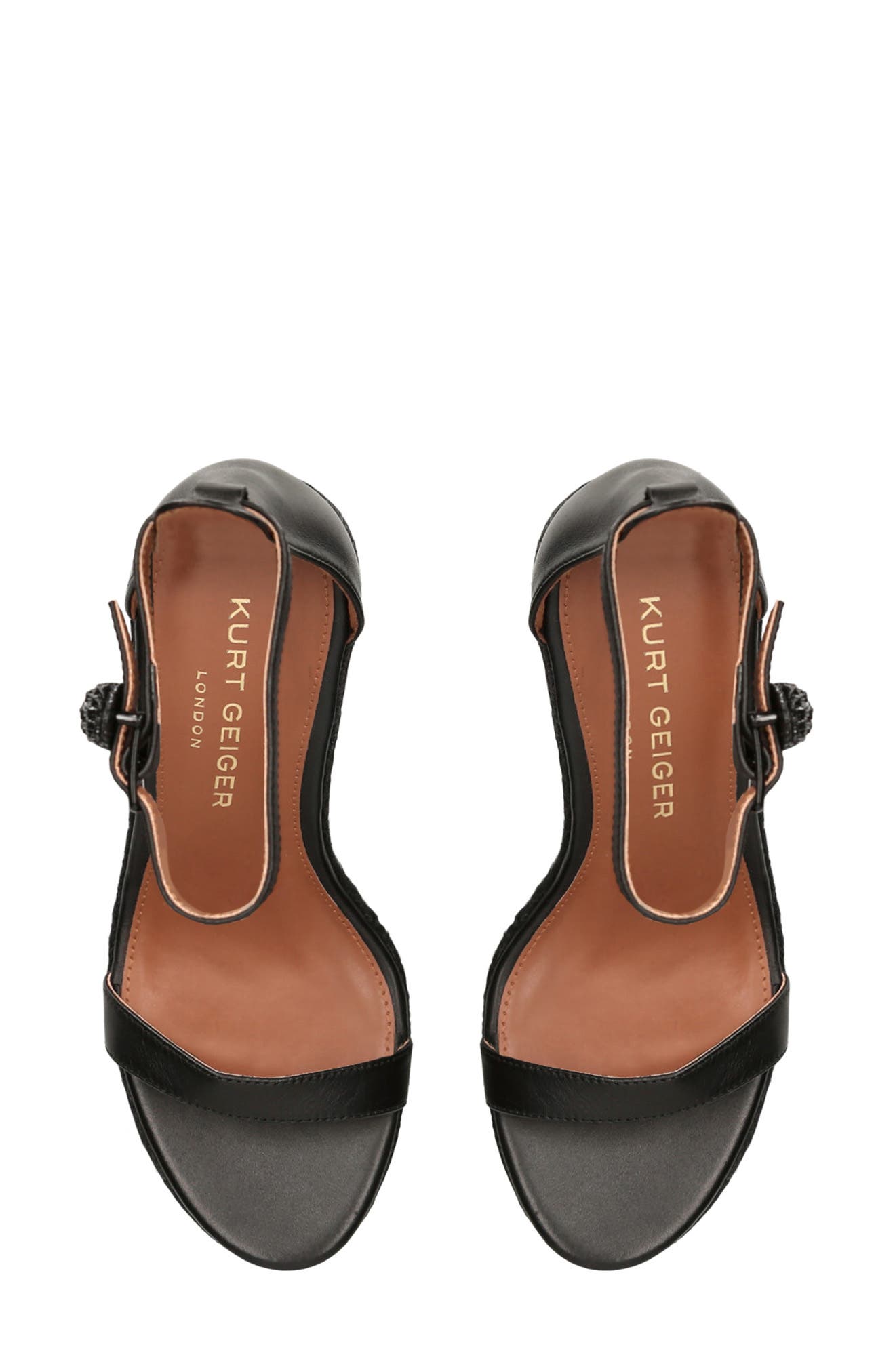 Kurt Geiger London Shoreditch Espadrille Platform Wedge Sandal, Alternate, color, 