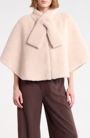 La Fiorentina FAUX FUR CAPE