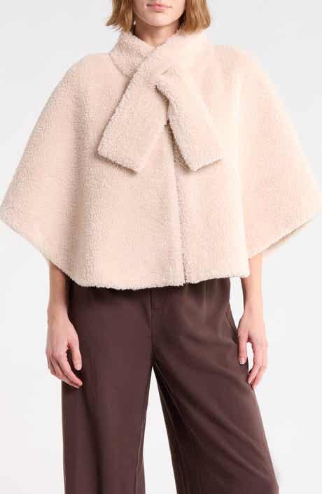 FAUX FUR CAPE