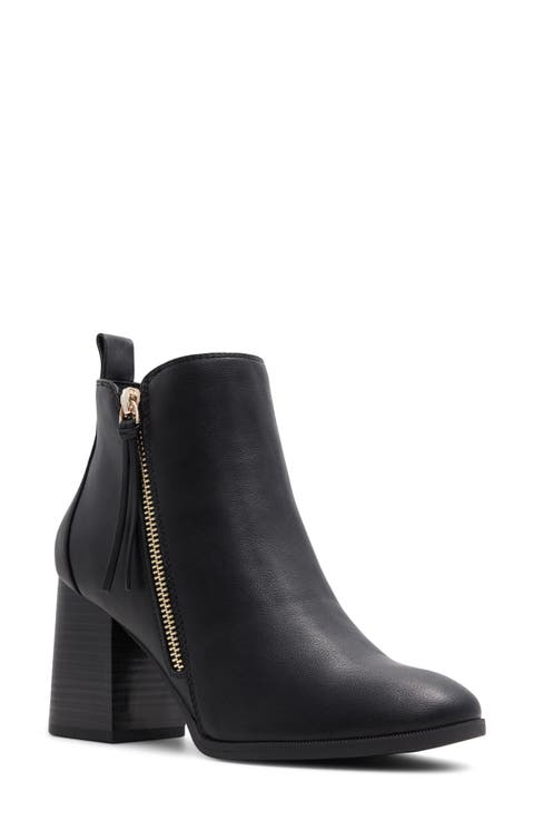 Gwenevere Faux Leather Bootie