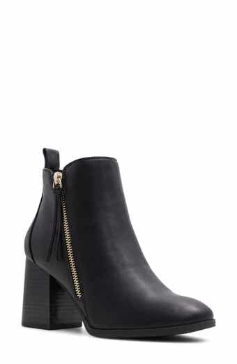Gwenevere Faux Leather Bootie