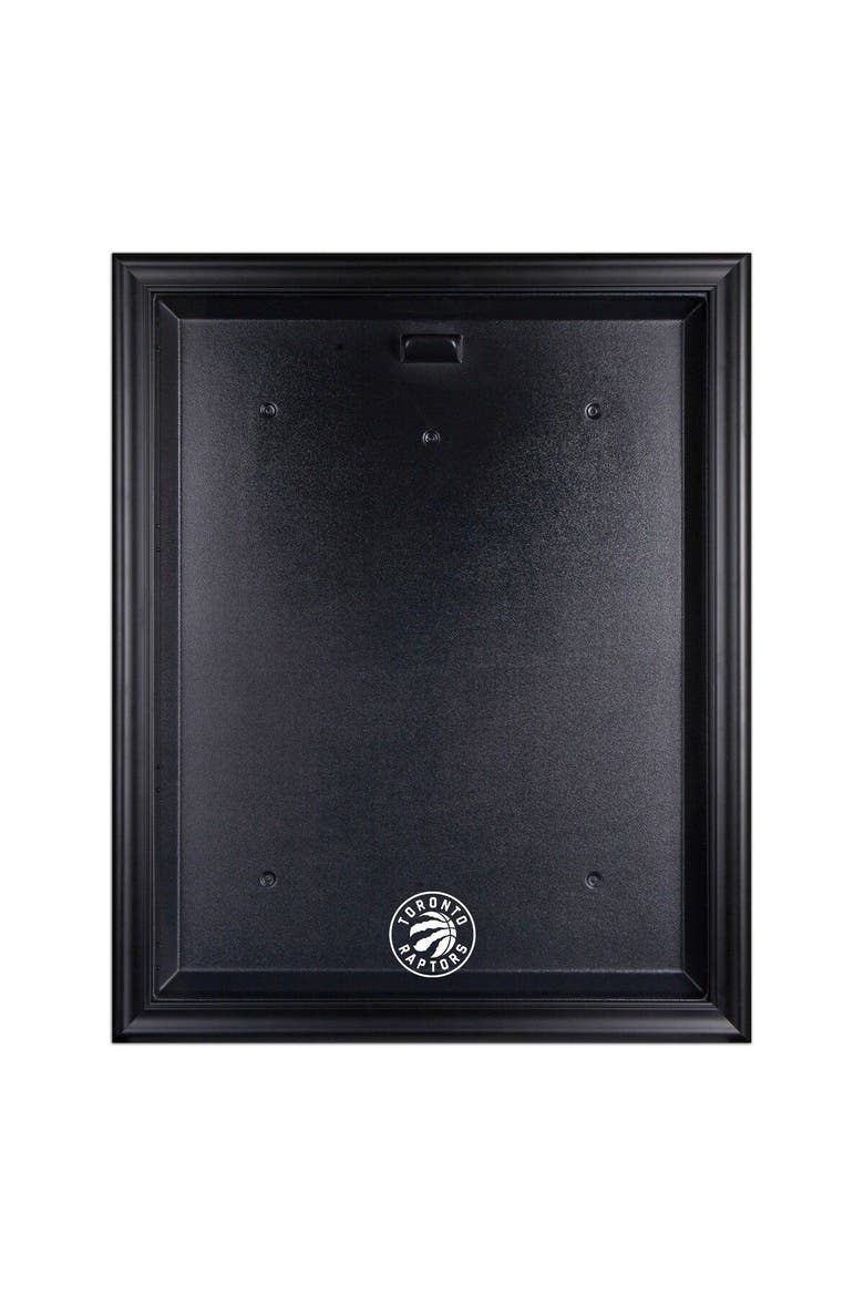 Toronto Raptors Framed Black Team Logo Jersey Display Case, Main, color, Black