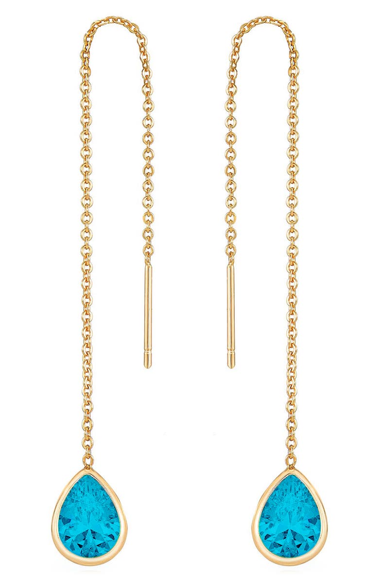 Ettika Barely There Threader Earrings, Alternate, color, 